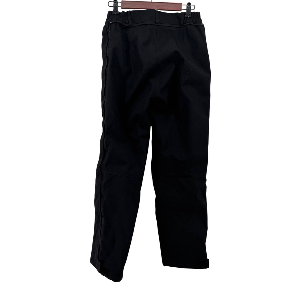 BMW Motorrad Cover Pants Black Full Zip Knee Pads Waterproof Breathable XS - Picture 2 of 16